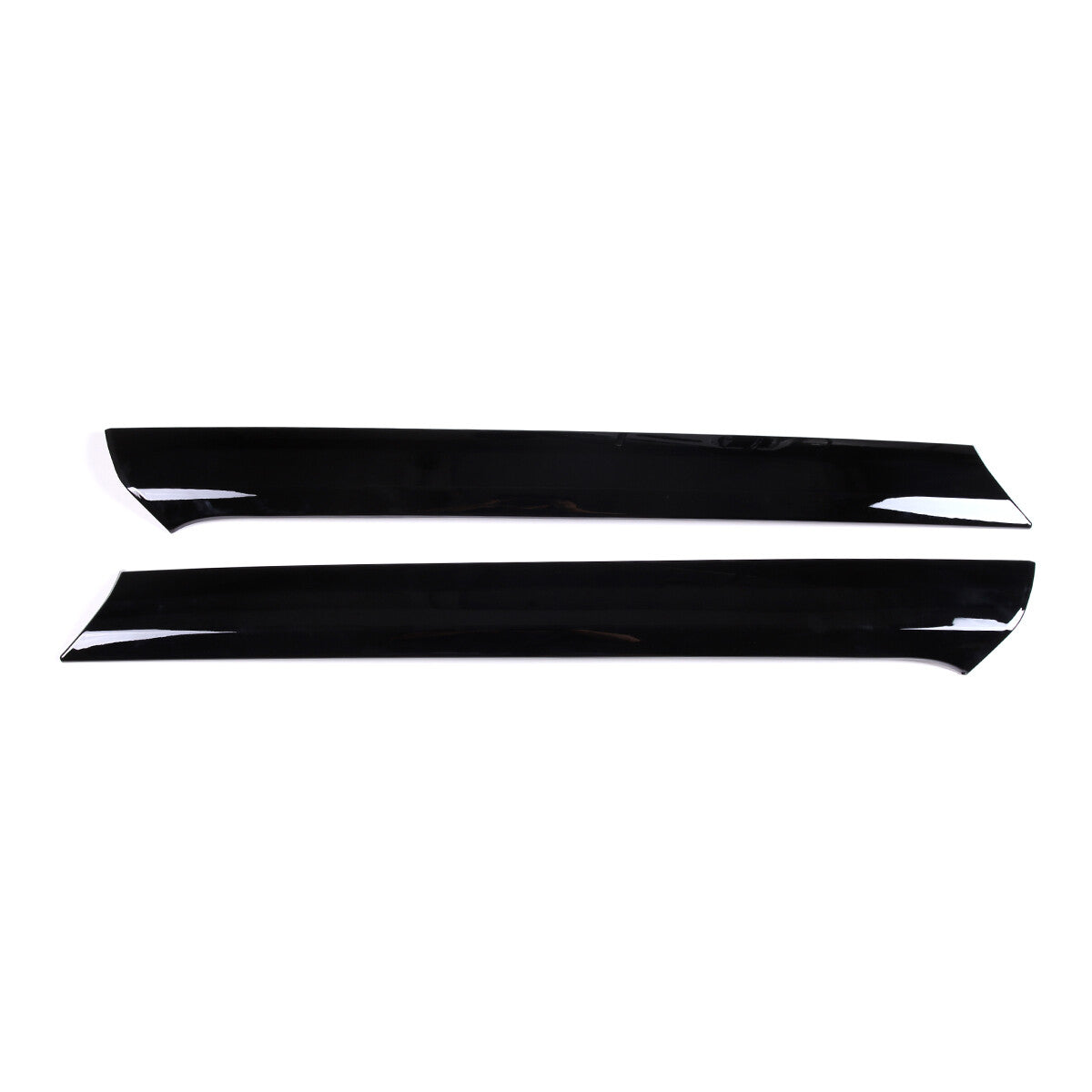 Glossy Black Front Windshield A B Pillar Trim Molding For Land Rover LR4 2010-16 6