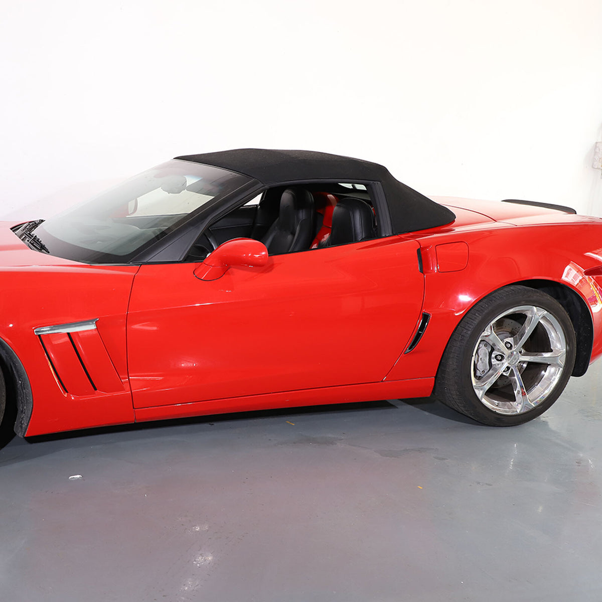 ABS Carbon Fiber Interior Exterior Cover Trim Kit For Corvette C6 2005-2013 193