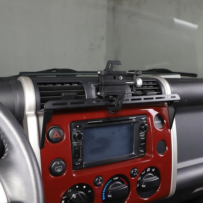 Center Console Multi-functional Double Phone Holder For FJ Cruiser 2007-21 7