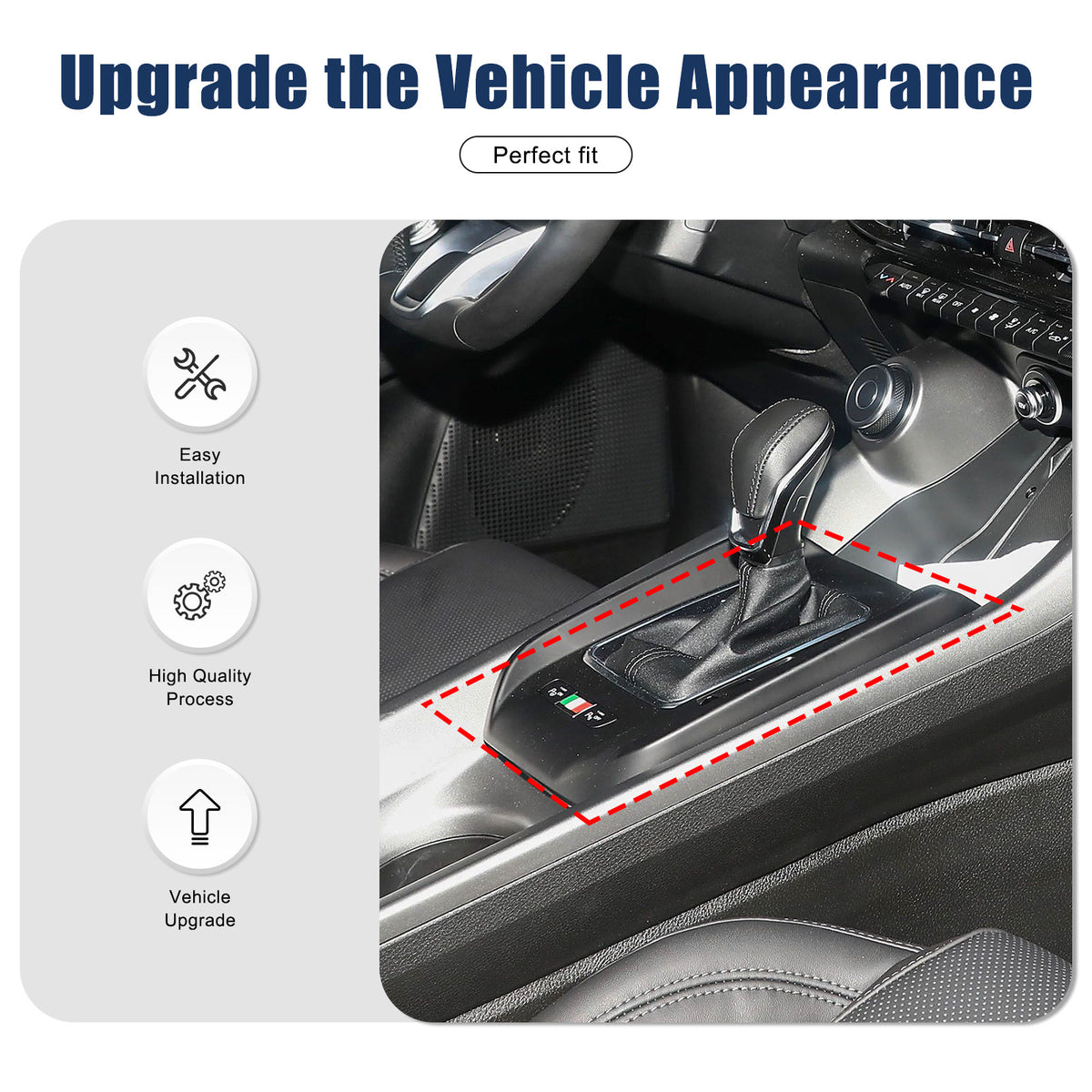 Real Carbon Fiber Center Gear Shift Panel Trim For Alfa Romeo Tonale 2023-2025 11