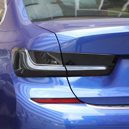 Smoked Tail Light Covers Rear Light Guards Exterior For BMW 3 Series G20 2020-23 17