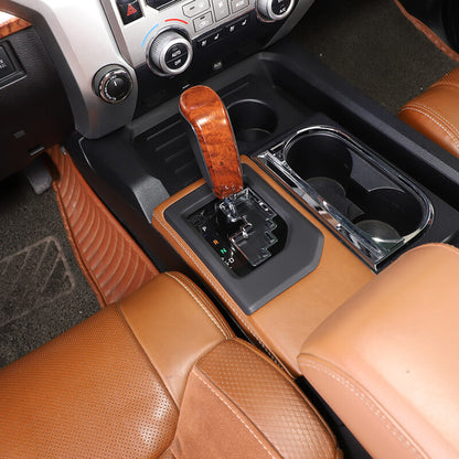 Matte Black Interior Center Console Trim Cover Kit Set For Toyota Tundra 14-21 - Styles 1-5 9