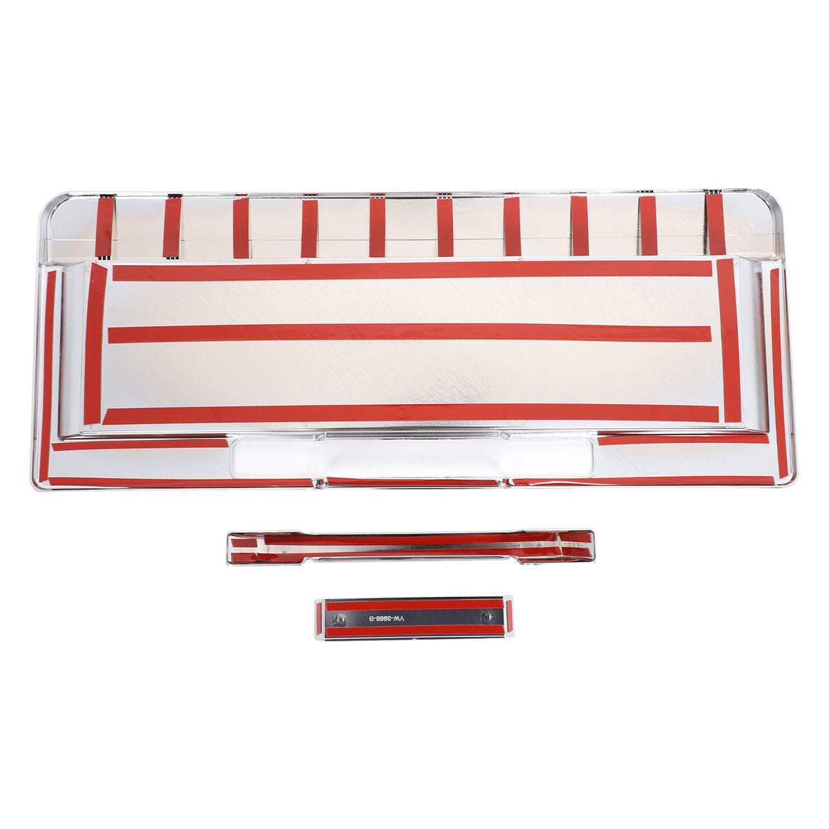 Silver Chrome Exterior Door Handle Mirror Hood Vent Trim Kit For Hummer H2 03-09 159