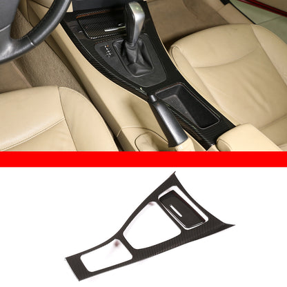 8pcs Carbon Fiber Style Interior Panel trim Cover For BMW 3 Series E90 05-12 9
