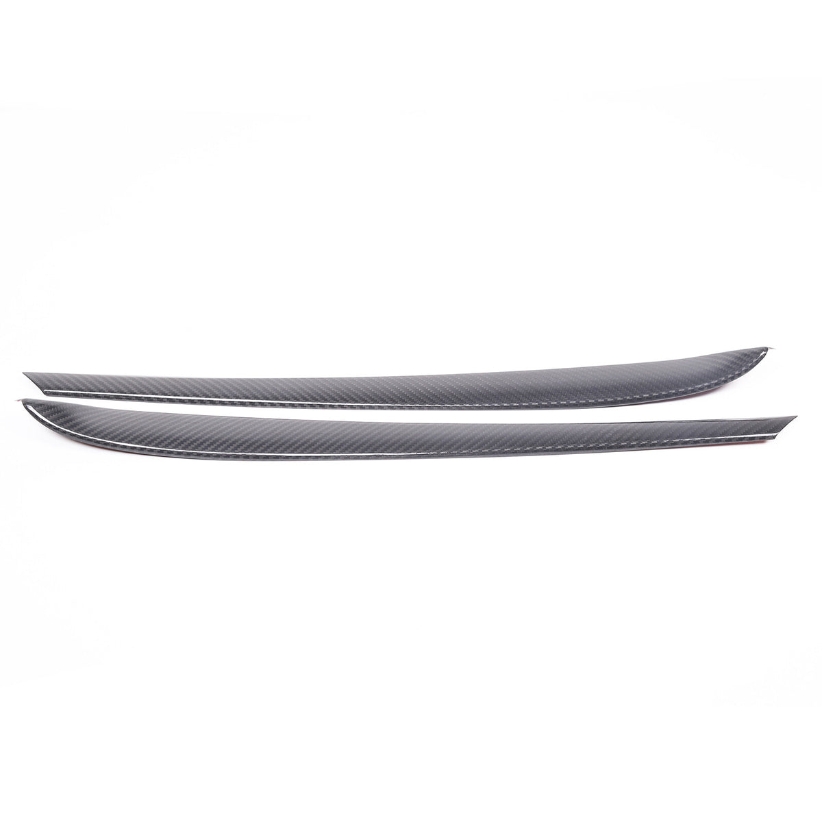 Real Carbon fiber inner door Armrest panel Trim Cover For Tesla Model 3 Y 21-22 12