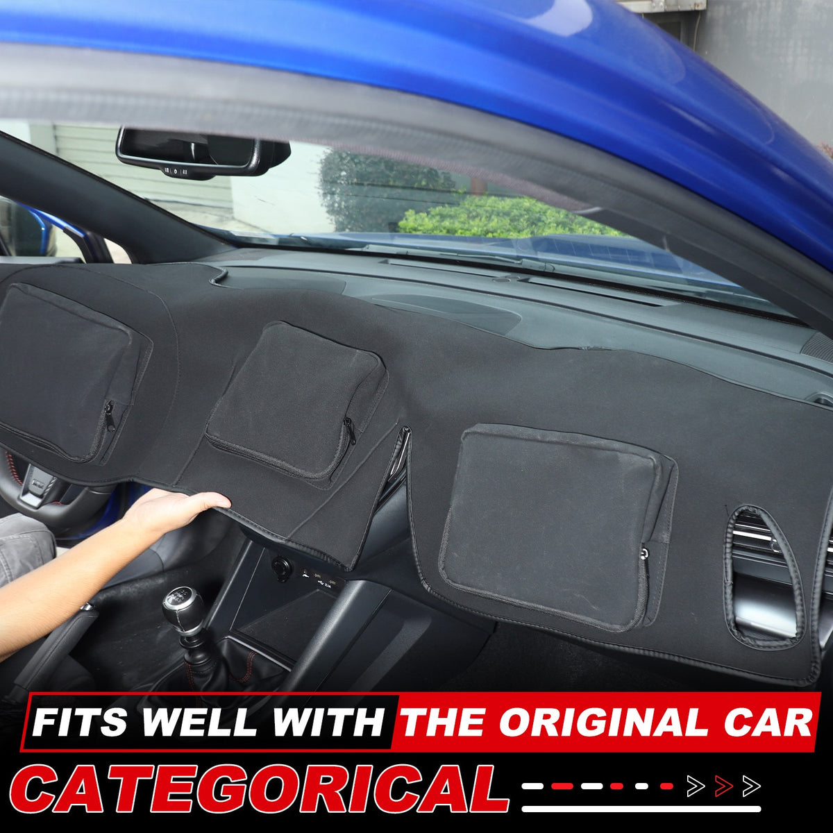 Interior Center Console Dashboard Storage Bag For Subaru WRX VB 22+ 8
