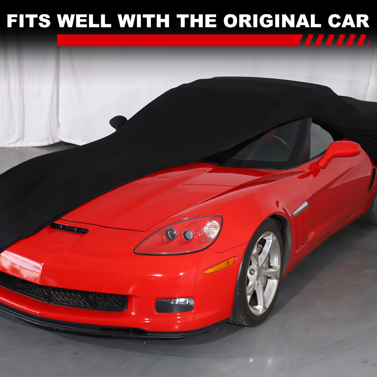 Car Protection Cover Waterproof Sun UV Snow Resistant For Corvette C6 2005-2013 12