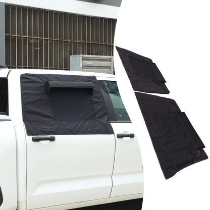 Rear Window Sun Shade Sun Visor Protector Sunshade For Toyota Tundra 2022+ 17