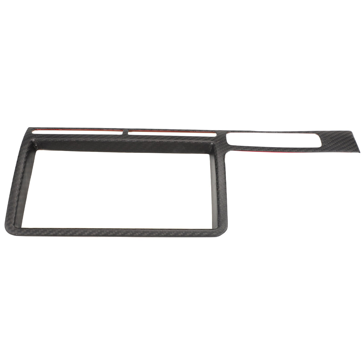 Matte Real Carbon Fiber Center Console Navigation Trim For Nissan GTR R35 08‑16 5