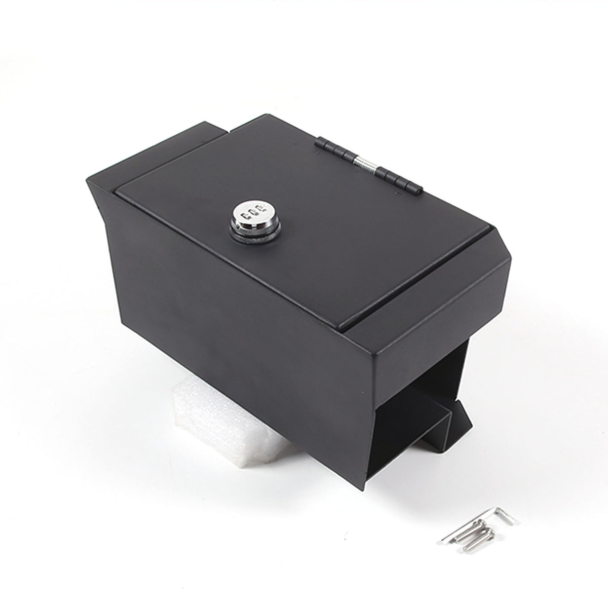 Interior Console Lock Security Storage Vault Safe Box for Toyota Tundra 2022+ 12