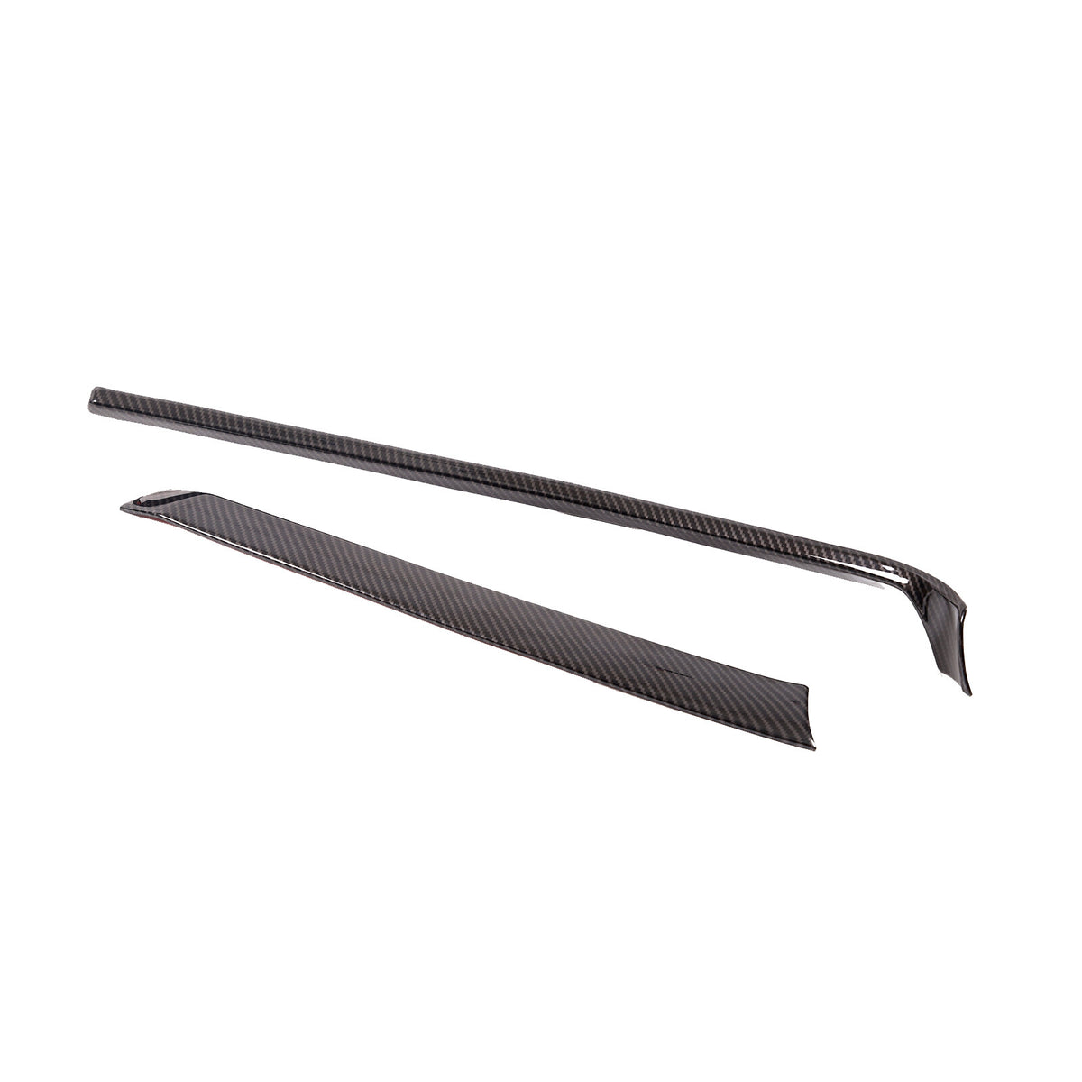 3PCS ABS Carbon Fiber Center Console Side Panel Trim Set For Corvette C8 20-25 5