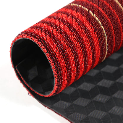 Red Car Floor Mats Liner Cargo Carpets Foot Pads For Hummer H2 2003-2007 11