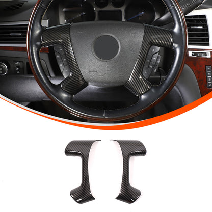 ABS Carbon Fiber Interior Decor Trim Cover For Cadillac Escalade 2007-14 38