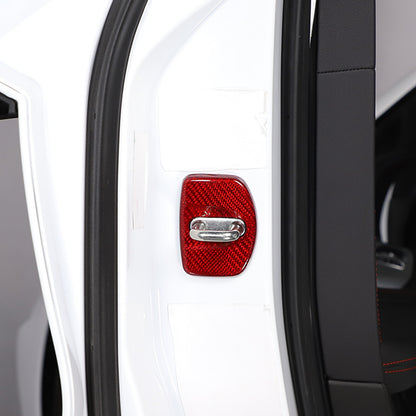 Red Real Carbon Fiber Full Interior Set Decor Trim Kit for Corvette C8 20-25 - Styles 36-40 36
