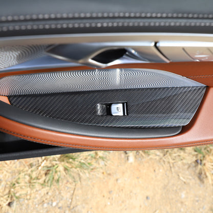 Carbon Fiber Window Lift Trim Cover For BMW 8 Series G14 G15 840i M850 2019-2022 9