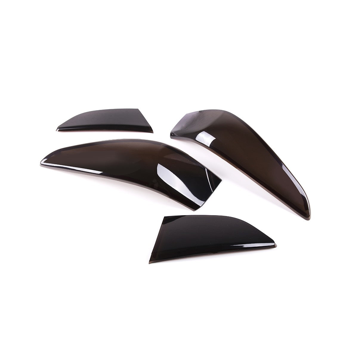 Smoked Black Tail Light Lamp Cover Guard Trim For Mazda 3 2020-21 12