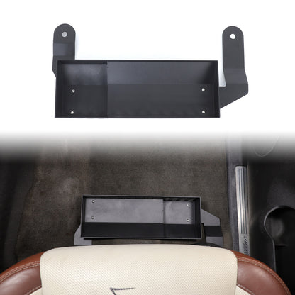 Alloy Passenger Seat Under-seat Storage Basket Tray For Cadillac Escalade 07-14 18