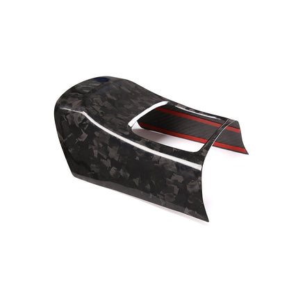 Forged Carbon Fiber Rear Storage Box Protect Cover Fr TOYOTA SUPRA MK5 A90 19-24 6