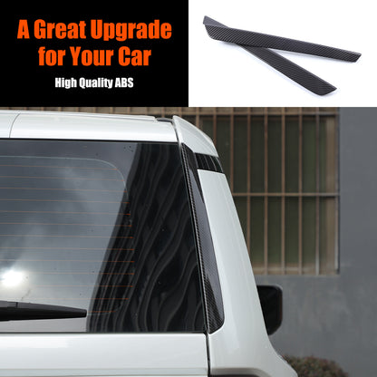 Carbon Tailgate Rear Window Side Trim For Toyota Land Cruiser Prado LC250 24+ US 2