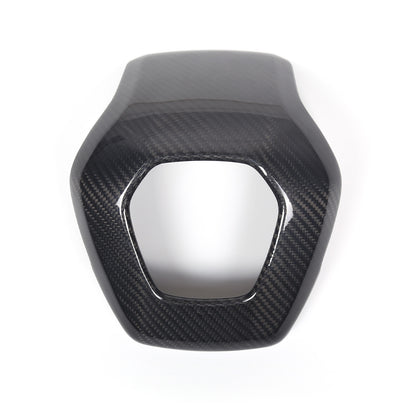 For C8 Corvette Carbon Fiber Steering Wheel Center Surround Cover 2020 - 2026 15