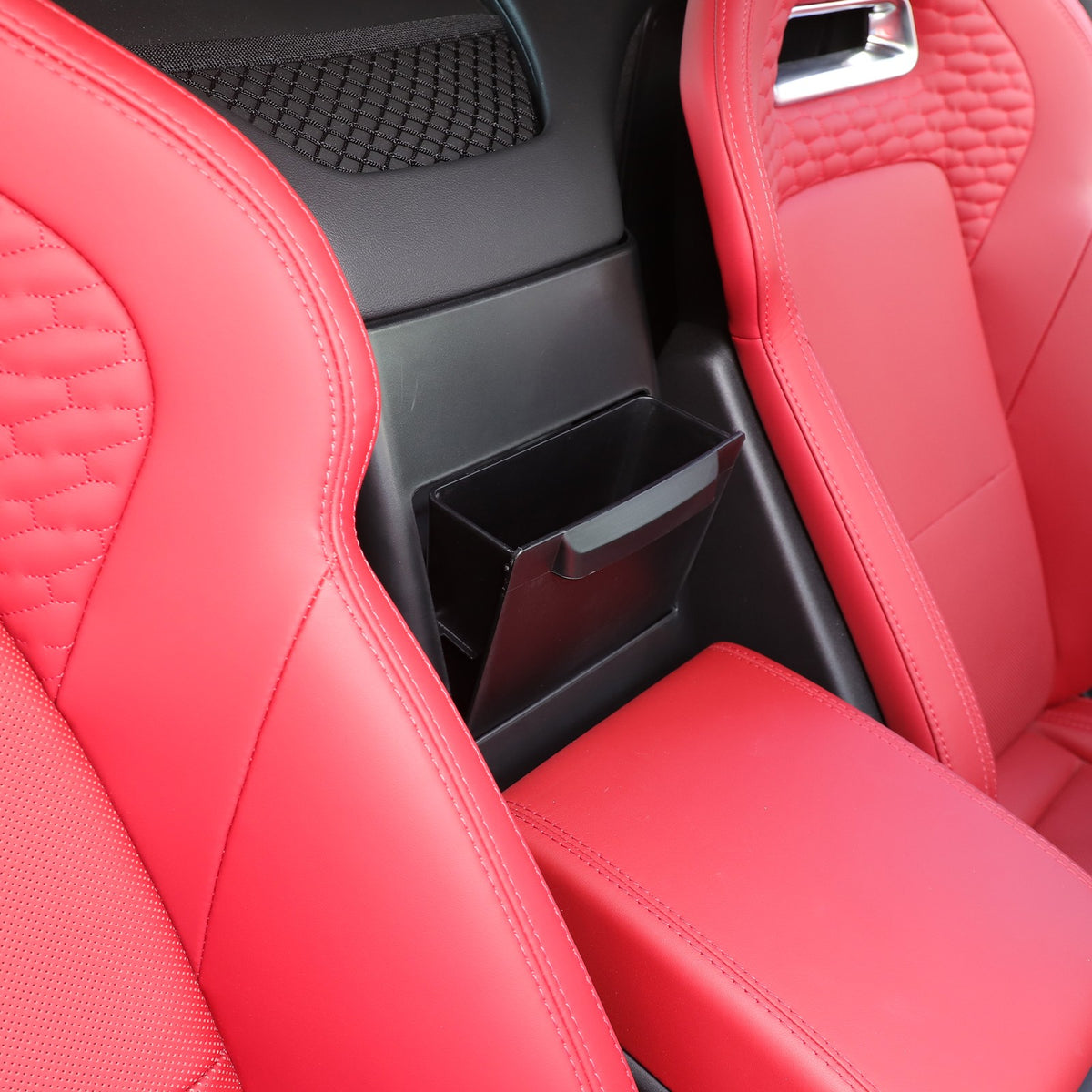 Center Conosle Back Storage Box Trim Cover For Jaguar F-TYPE Coupe 2013-24 10