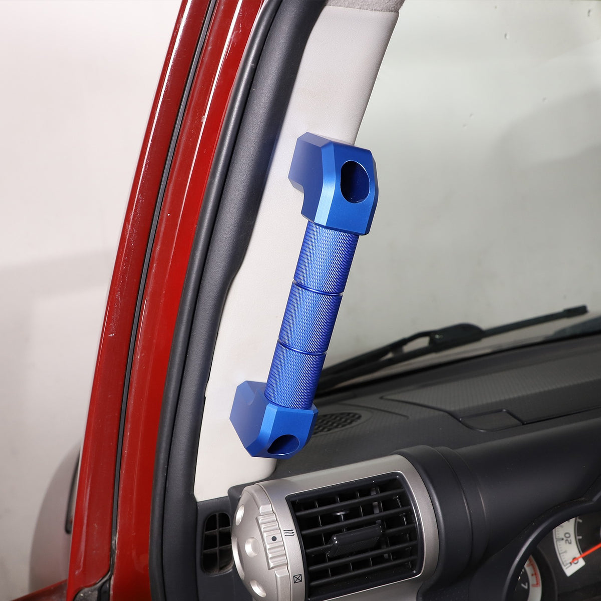 Blue A-pillar Handle Replacement Trim For 2007-2021 Toyota FJ Cruiser 13