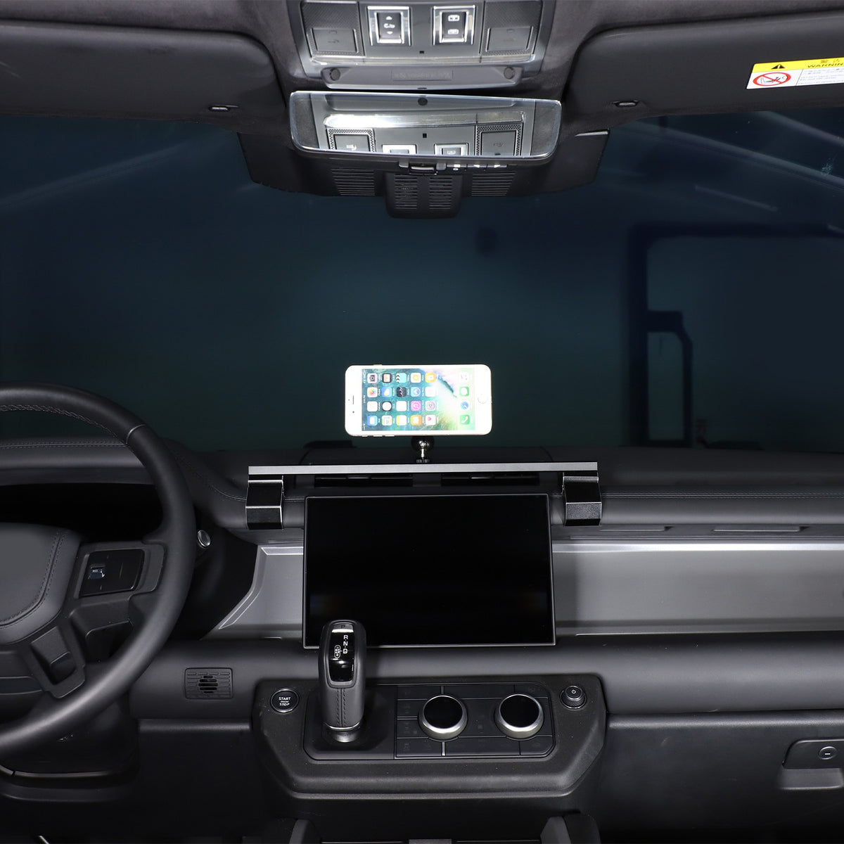 Magnetic Center Console Phone Mount Bracket For LR Defender L663 2020-2023 10