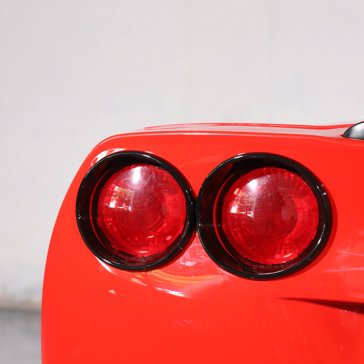 Gloss Black Tail Light Surround Trim Ring For Corvette C6 2005-2013 8