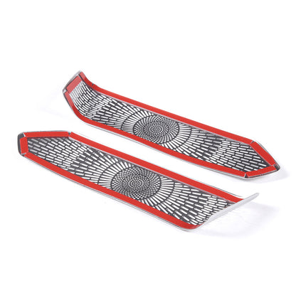 S. Steel Door Speaker A pillar Cover Mesh Trim For LR Range Rover Vogue 2022-23 6