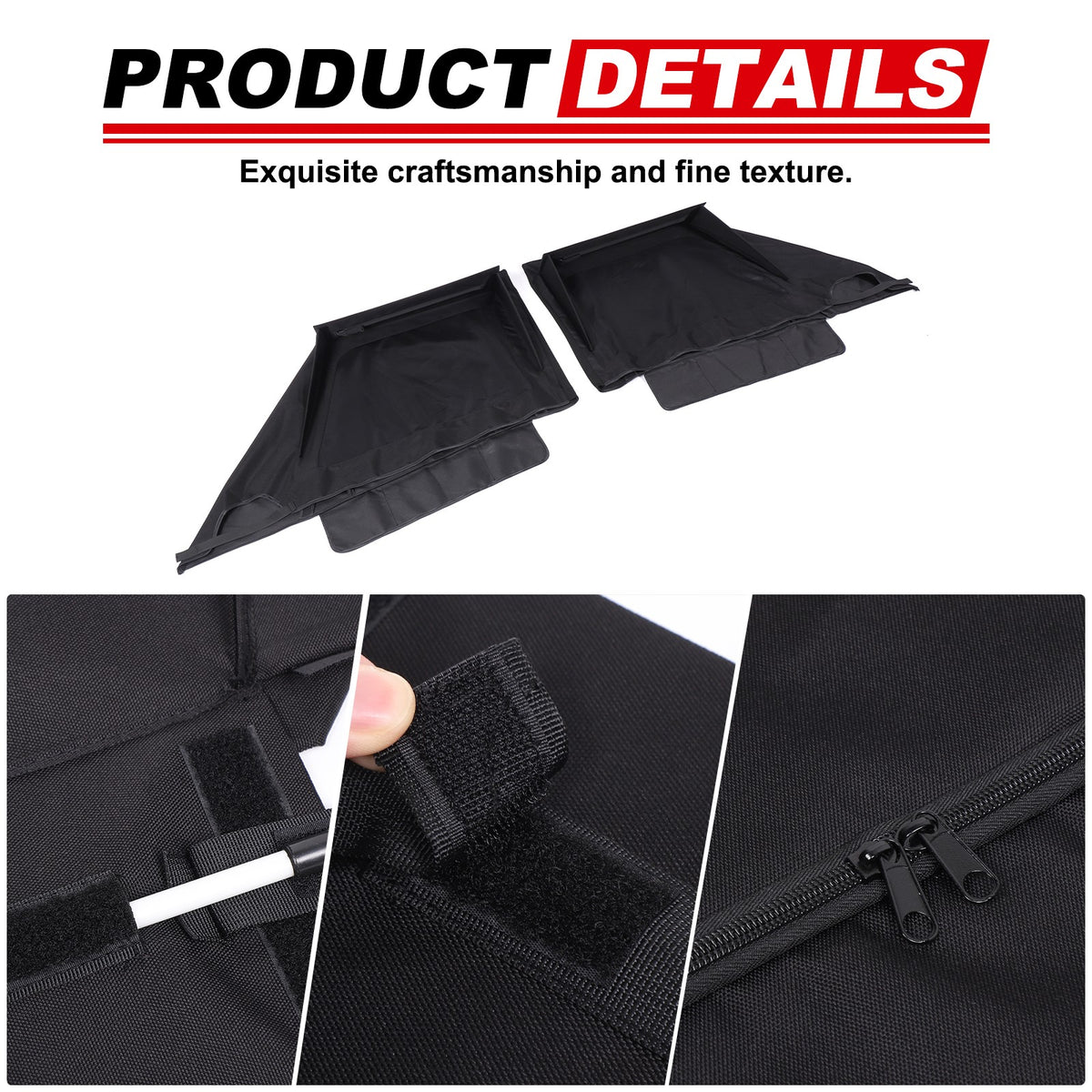 Block Shades Front Car Door Window Cover Sun Protection For LR Defender 2020+ US 20