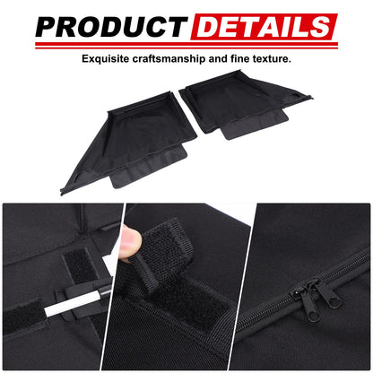 Block Shades Front Car Door Window Cover Sun Protection For LR Defender 2020+ US 20