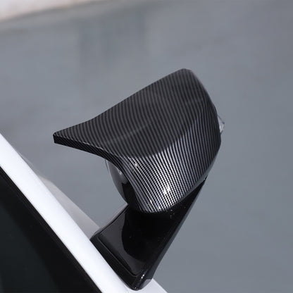 M Style Carbon Fiber Style Side Mirror Cover Caps Overlay For 20-26 Corvette C8 5
