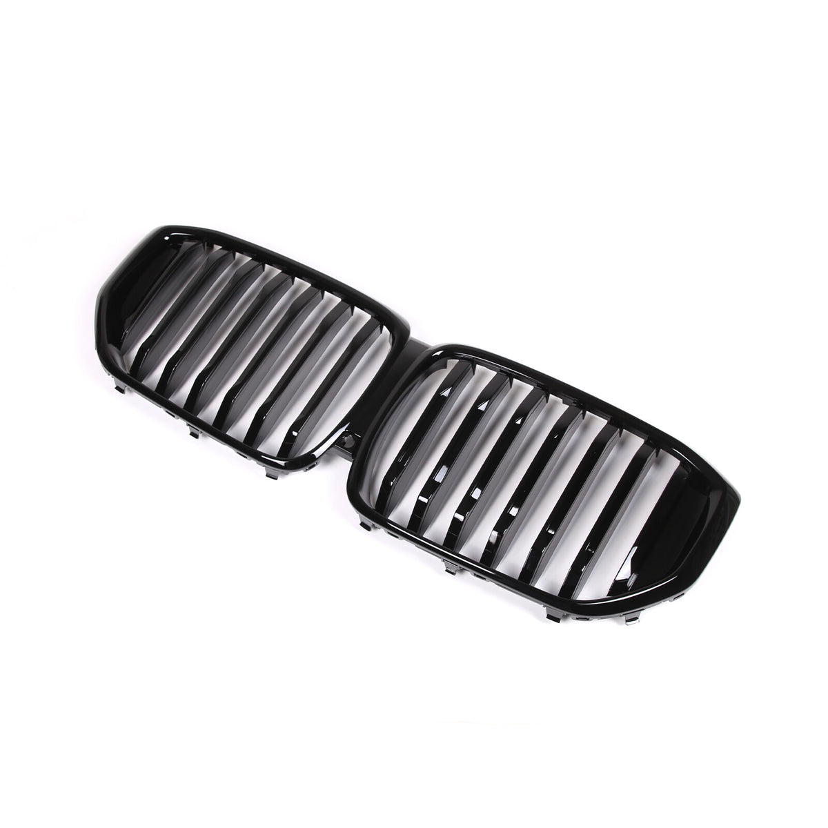 Glossy Black Front Bumper Center Hood Grille Grill For BMW G05 LCI X5 2023-2024 11