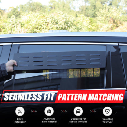 Rear Ventilation Louvers Shutter Cover Trim For Toyota Highlander XU70 15-21 US 13