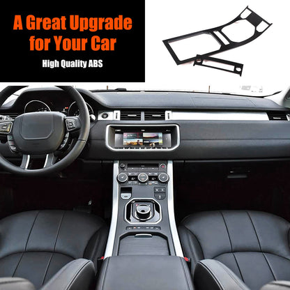 Glossy Piano Black Center Console Panel Trim For Land Rover Evoque L538 2012-18 1