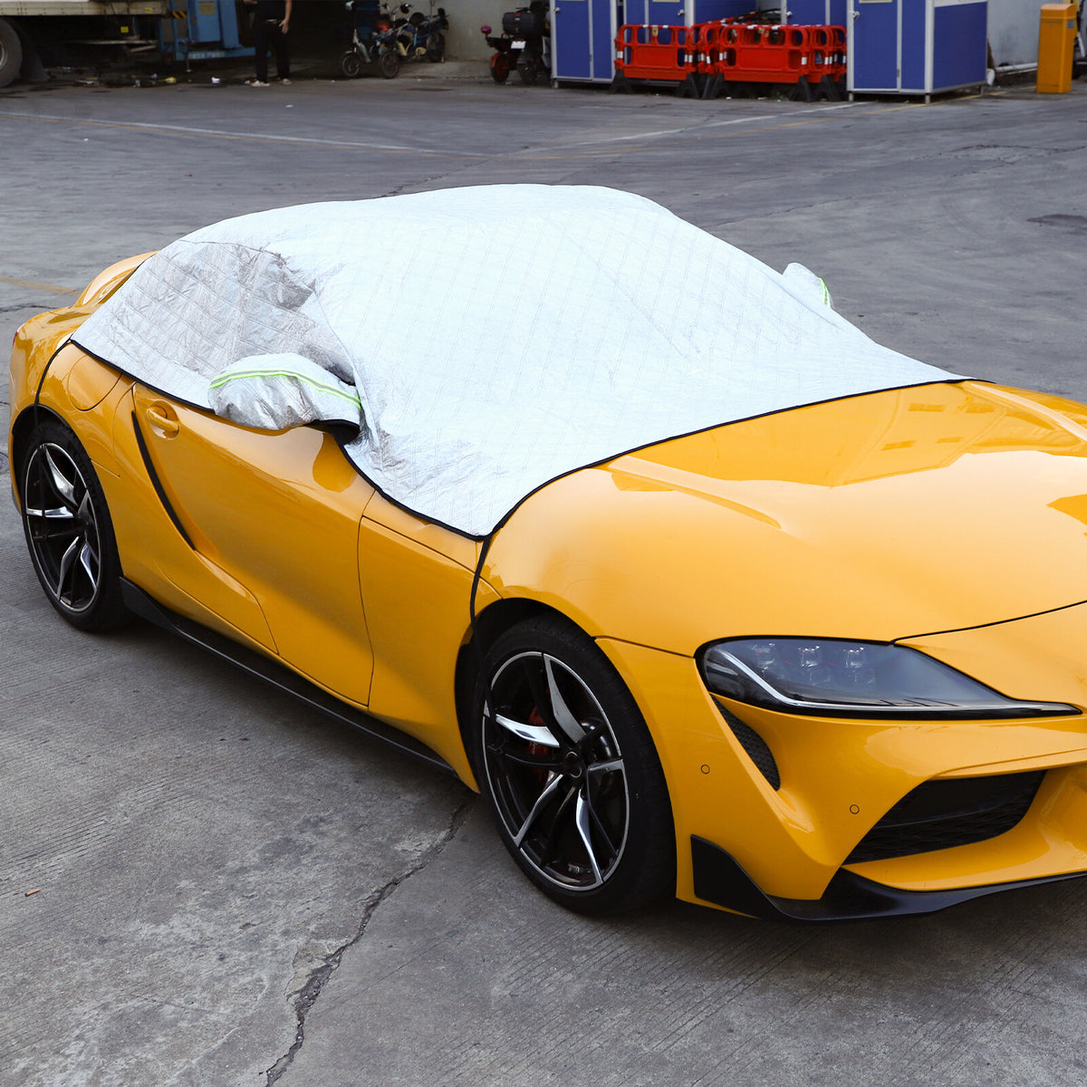 Car Windshield Snow Cover Front Winter Guard Protector For Toyota Supra 19-24 US 7