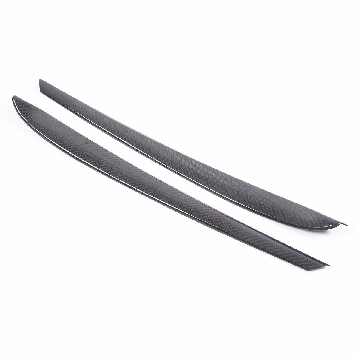 Real Carbon fiber inner door Armrest panel Trim Cover For Tesla Model 3 Y 21-22 11