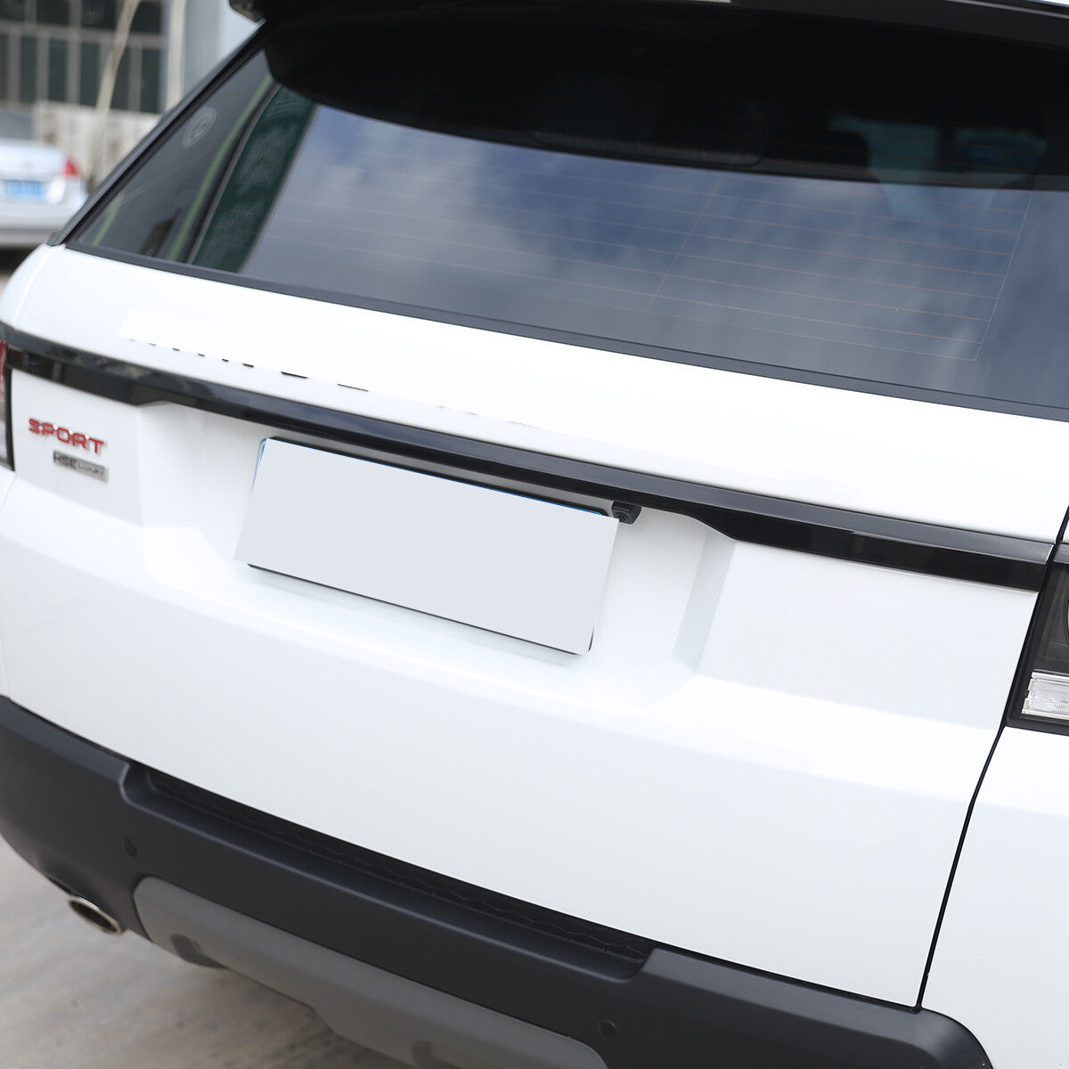 Glossy Black Tailgate Trim Strip For Land Rover Range Rover Sport L494 14-21 15