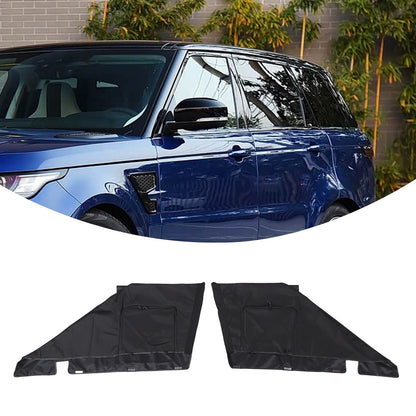 Car Front Window Screen Sun Shade Cover Mesh For LR Range Rover Sport L494 14-22 8