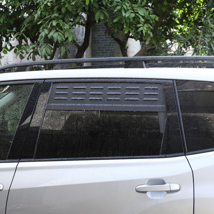 Rear Door Window Louver Air Vent Panel Trim For Subaru Forester SK 2019-2024 2