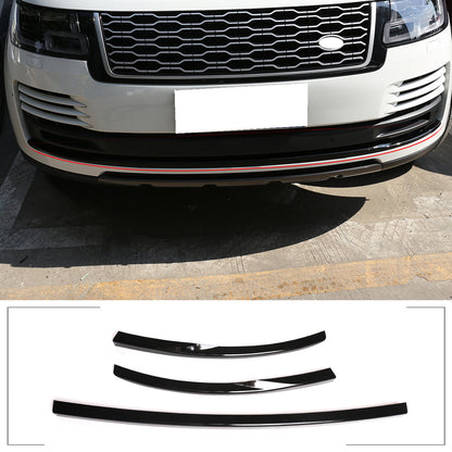 Gloss Black Front Grille Bumper Body Trim Kit For LR Range Rover Vogue HSE 18-22 16