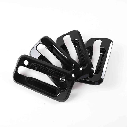 Glossy Piano Black Front Bumper Exterior Trim Cover Set For Hummer H2 2003-2009 - Styles 1-5 37