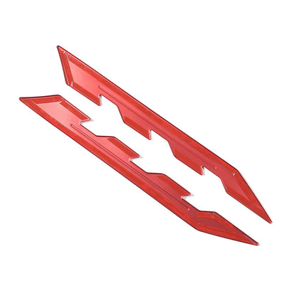 Carbon Fiber Engine Bay Panel Cover Trim in Edge Red For Corvette Coupe C8 20-26 8