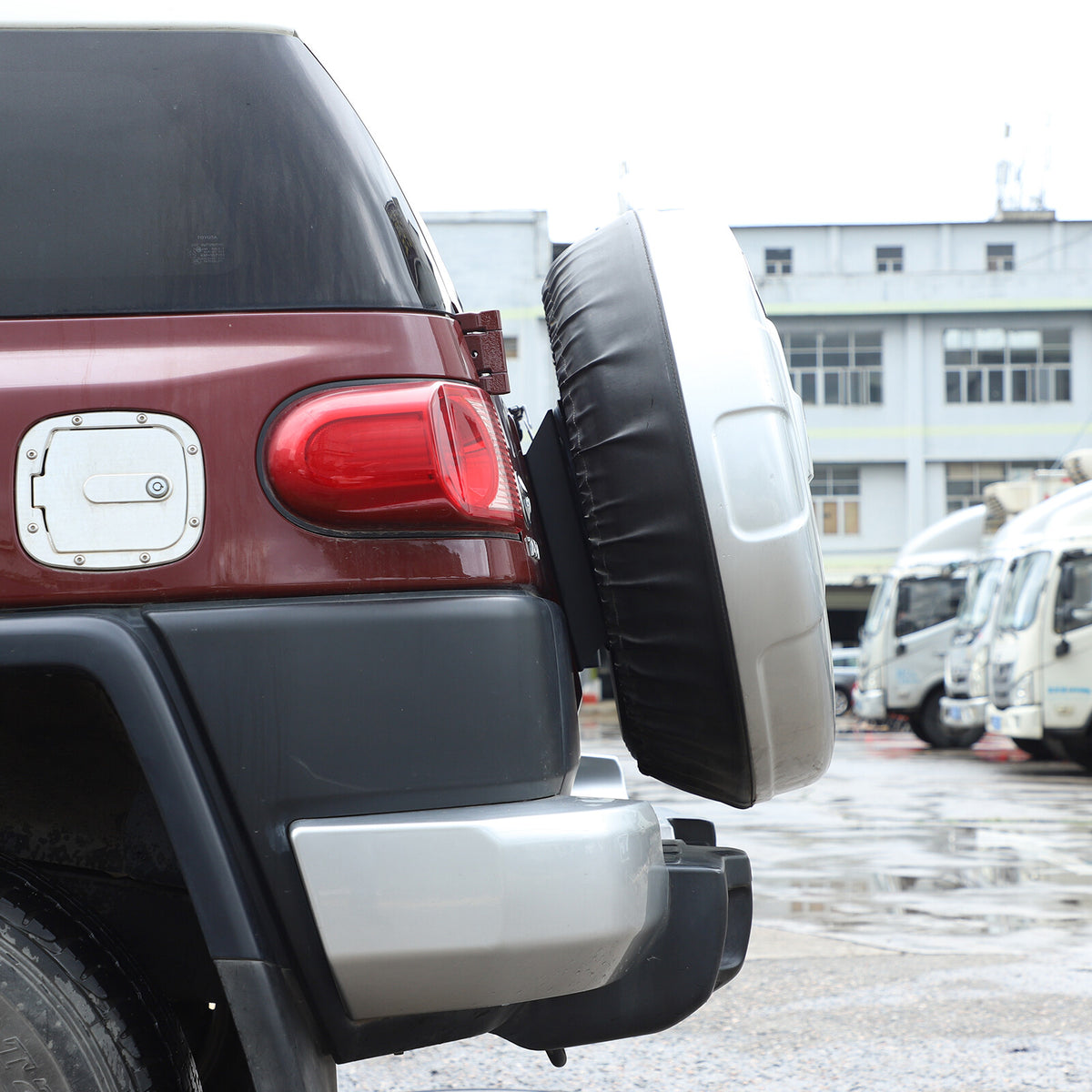 Spare Rear Tire Carrier Tailgate Bracket BACK BRACE For Toyota FJ Cruiser 07-21 2
