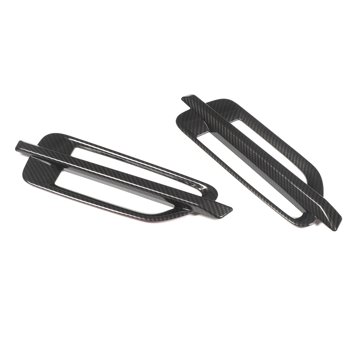 Carbon Fiber ABS Side Fender Airvent Trim For Cadillac Escalade 2007-2014 US 16