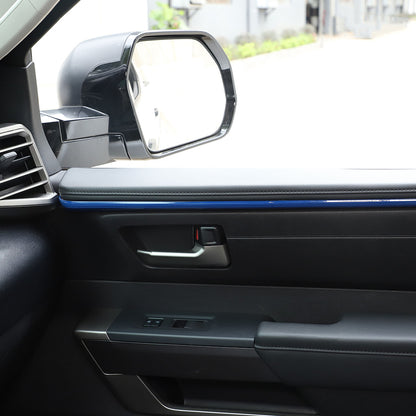ABS Blue Car Center Panel Trim Interior Accessories For Toyota Tundra 2022-2026 - Variants 6-10 20