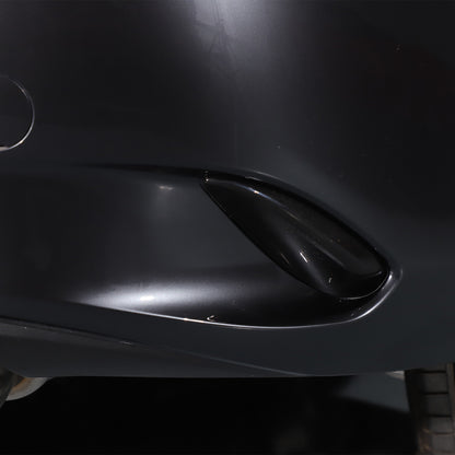 Smoked Black Rear Bumper Fog Light Lamp Trim Cover For Mazda MX-5 Miata 2016-23 2