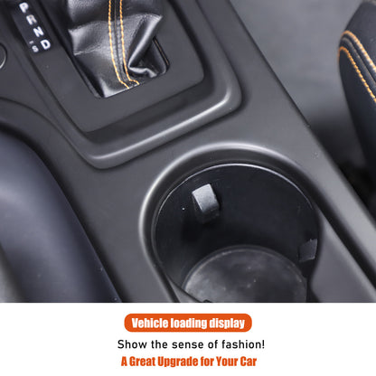 Carbon fiber color Button Gear Panel Cover For Ford Ranger 2015-2021 15