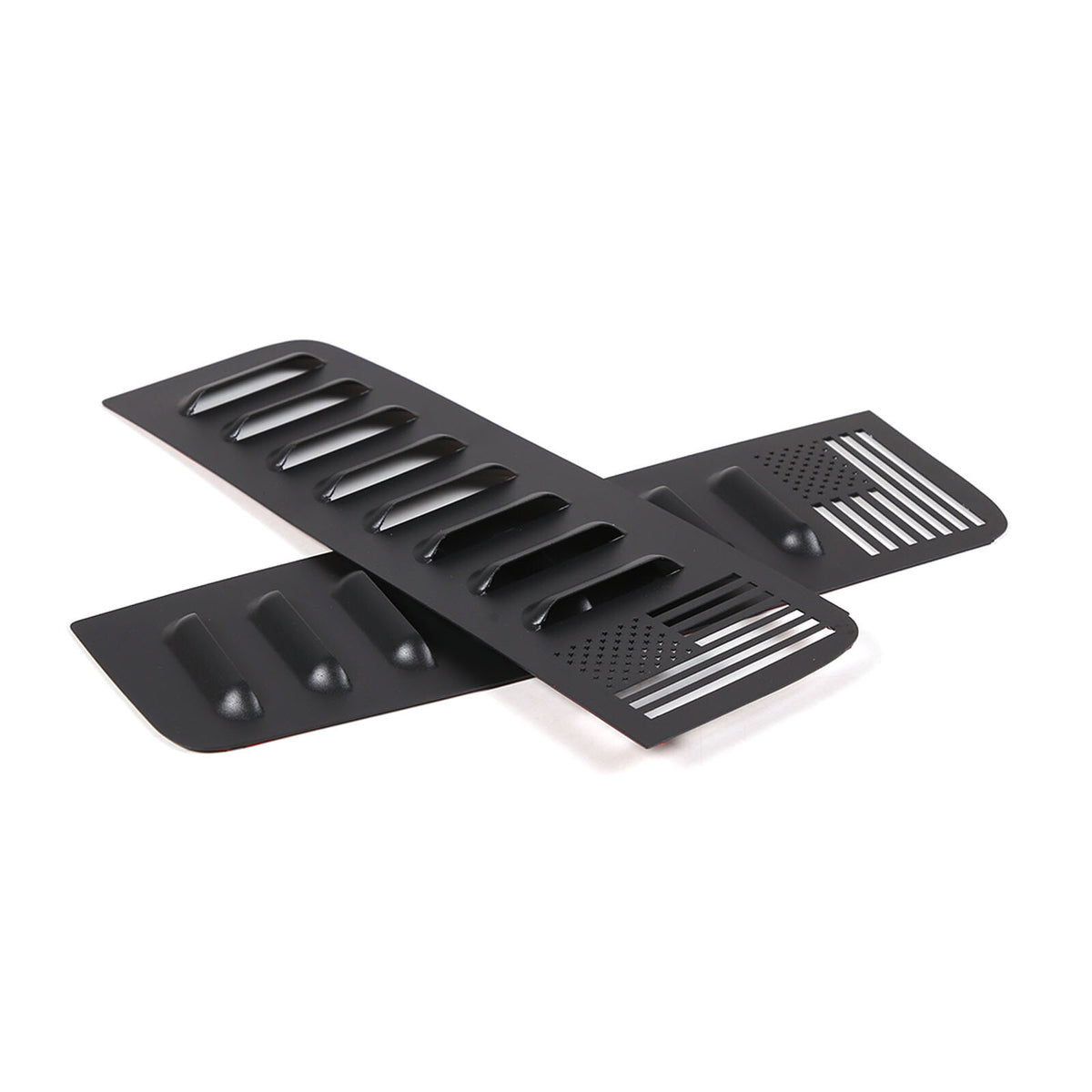 Alloy Rear Door Window Honeycomb Pillar Post Cover Trim For Hummer H3 2005-09 US 15
