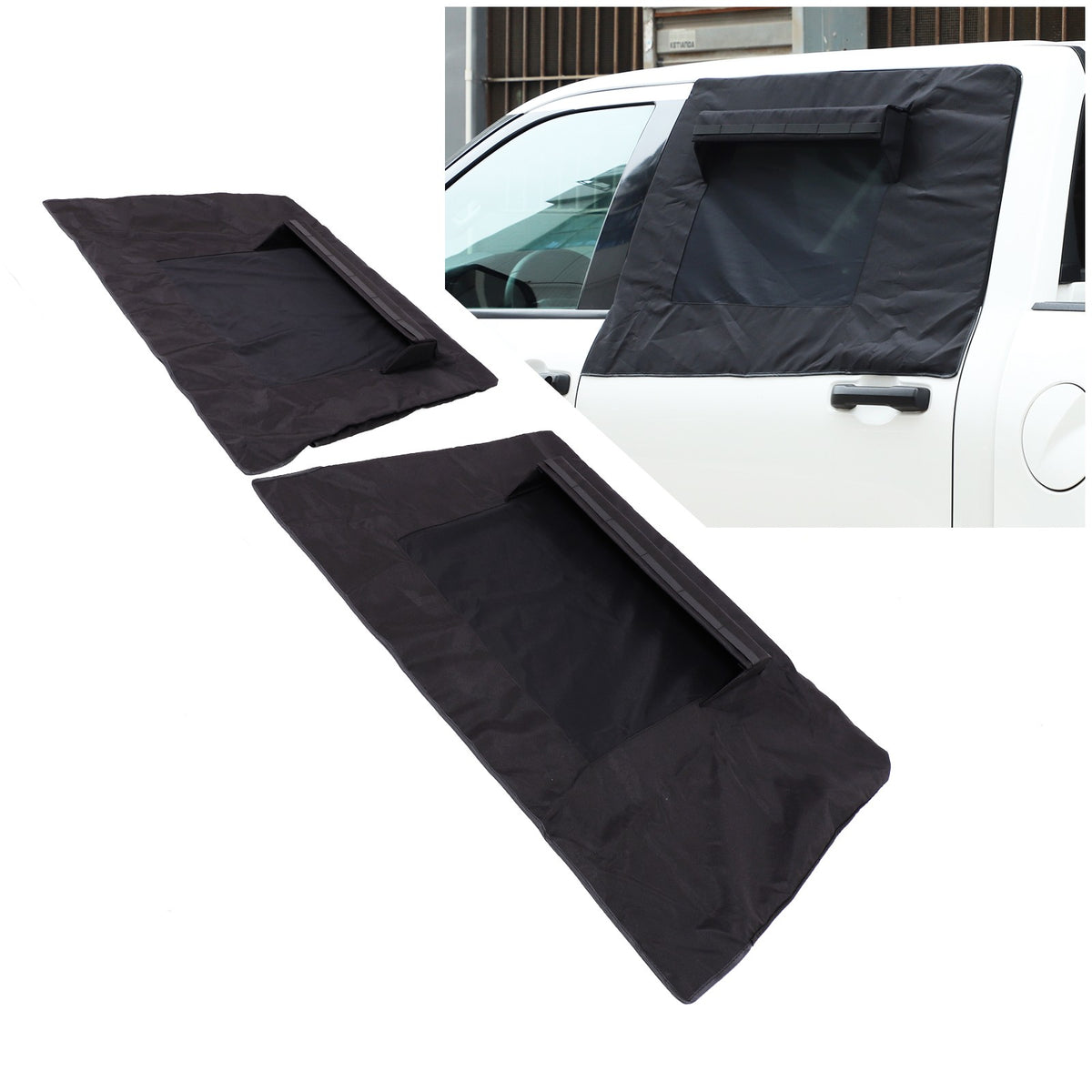 Rear Window Sun Shade Sun Visor Protector Sunshade For Toyota Tundra 2022+ 1
